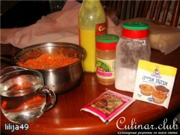 Морковные пирожные (старинный рецепт)