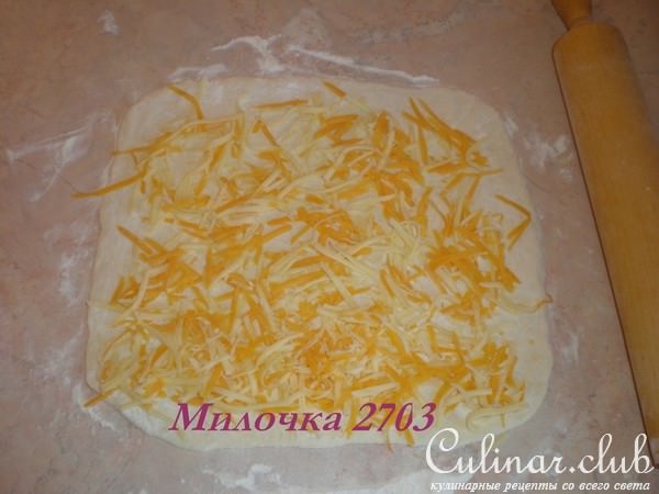 Простые сырные булочки