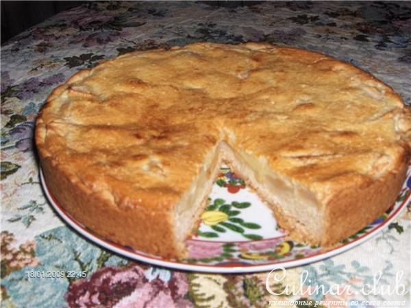 Пирог "Яблоки в сметане" (вариант)