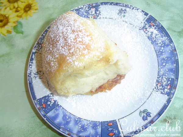 булочки с наполнителем, запечённые в сливках-Rohrnudeln