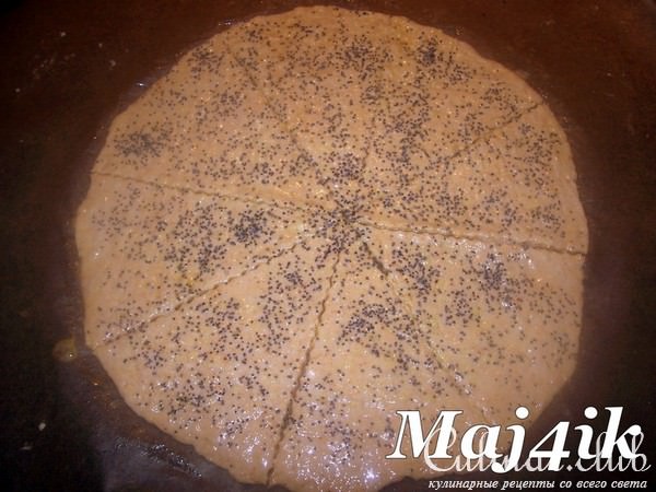 Закуска "Сырные треугольнички с маком"