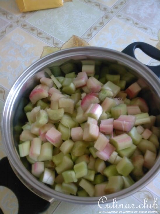 Варенье из ревеня.