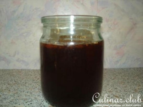 Желе из яблочных остатков
