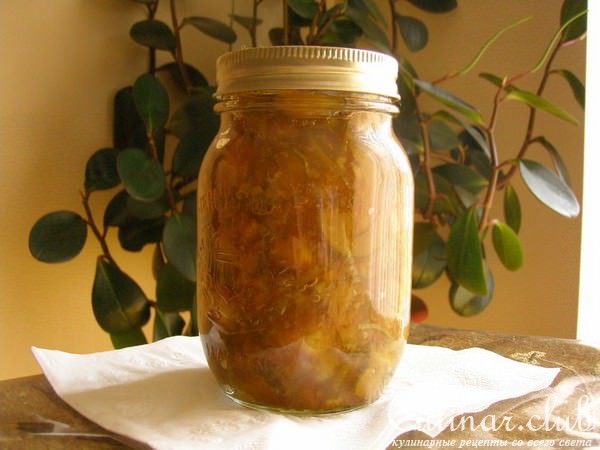 Варенье из кабачков