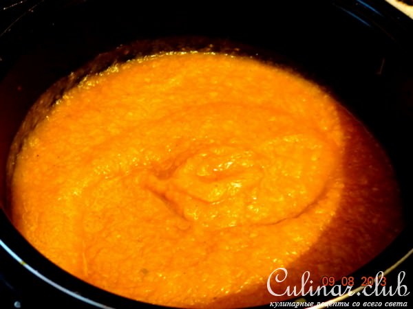 Икра кабачковая нежная в мультиварке