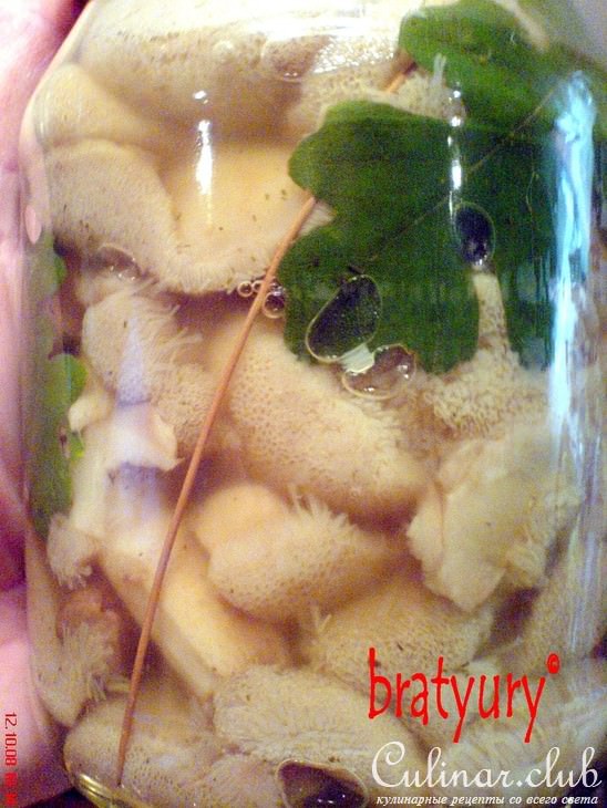 Маслята свежие, маринованные готовым фиксом и красиво декорированные