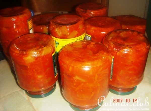 Кабачки на зиму