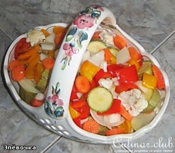 замаринованные овощи