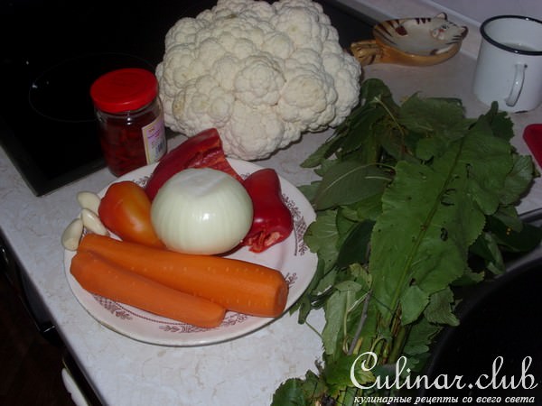 Маринованная цветная капуста (вариант)