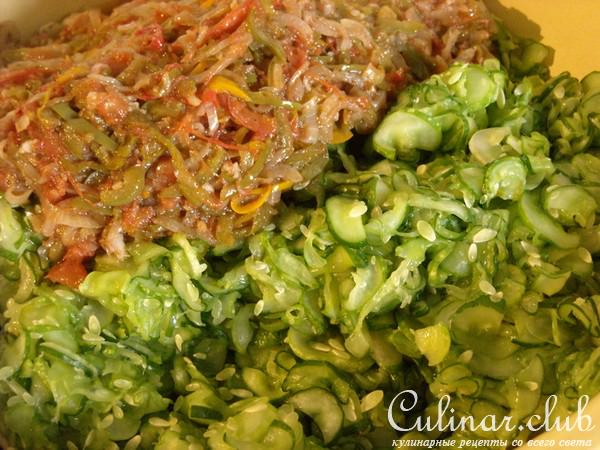Салат из огурцов по-корейски