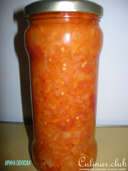 Салат, консервированный с капустой