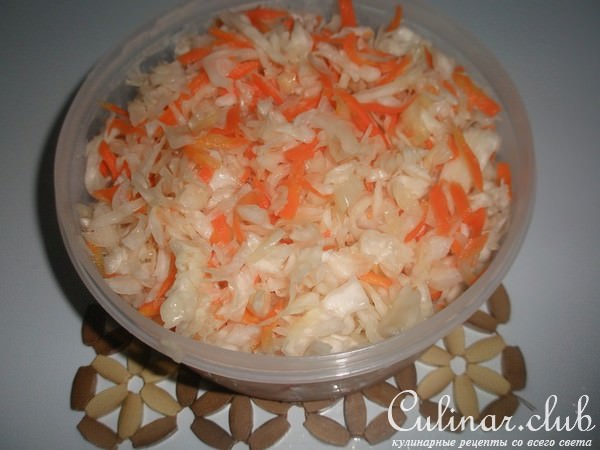 Капуста квашенная(морская соль)