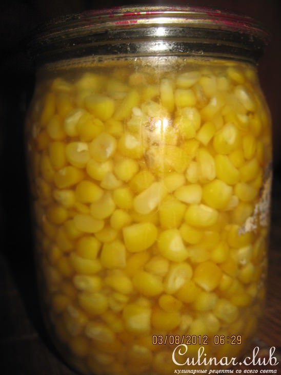 Кукуруза консервированная