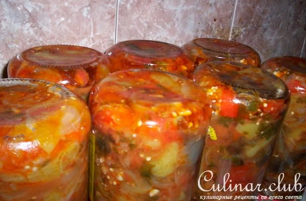 консервированные овощи для " Мусака ЕКАТЕРИНИНСКАЯ "