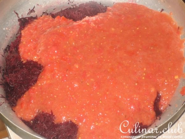 Свекольная икра на зиму.