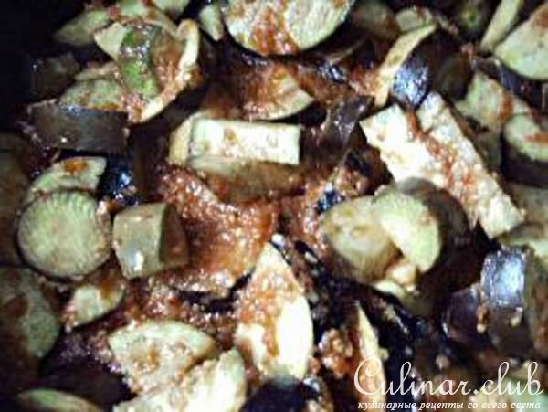 Острая закуска из баклажан(на зиму)