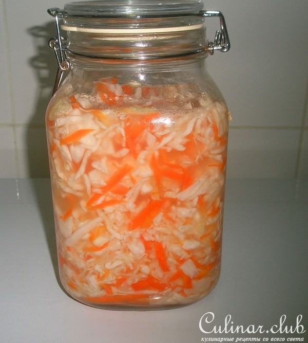 Капуста квашенная(морская соль)