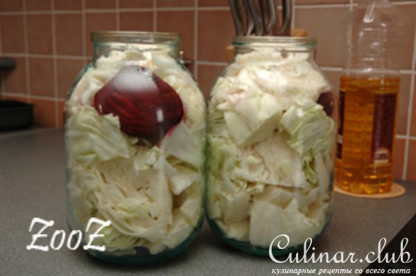 Капуста красная (маринованная)