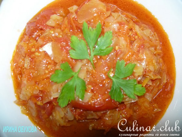Салат, консервированный с капустой