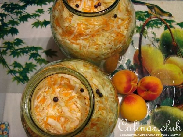 Отличная закуска - квашеная капустка