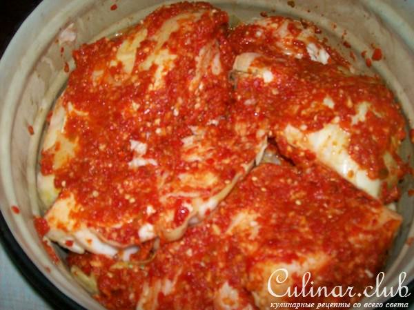 Кимчхи из белокочанной капусты