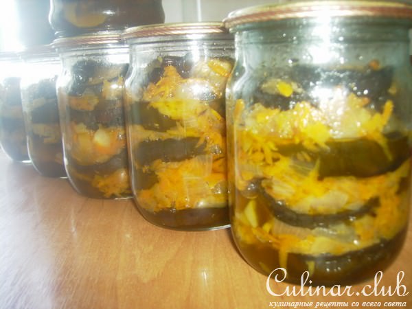 Баклажаны с овощами (на зиму)