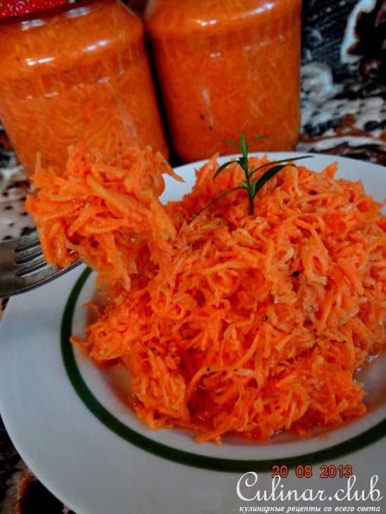 Корейская морковка на зиму