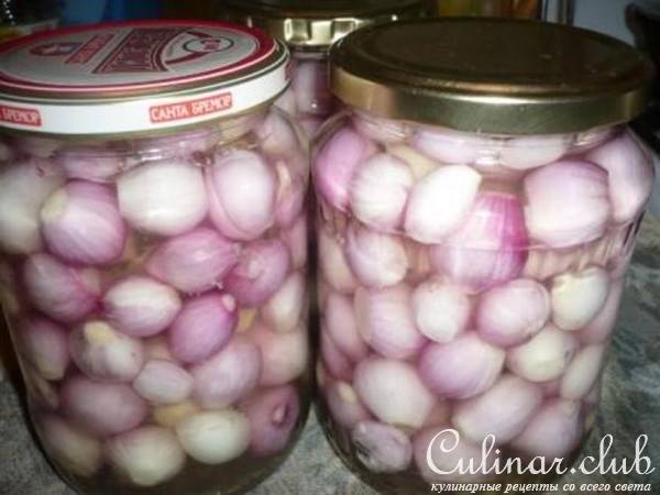 Маринуем коктейльный лучок на зиму