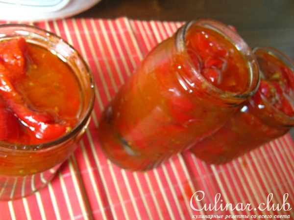 Лечо с грибами (мультиварка)