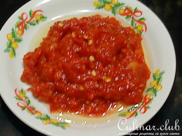 Аджика острая с кавказа.