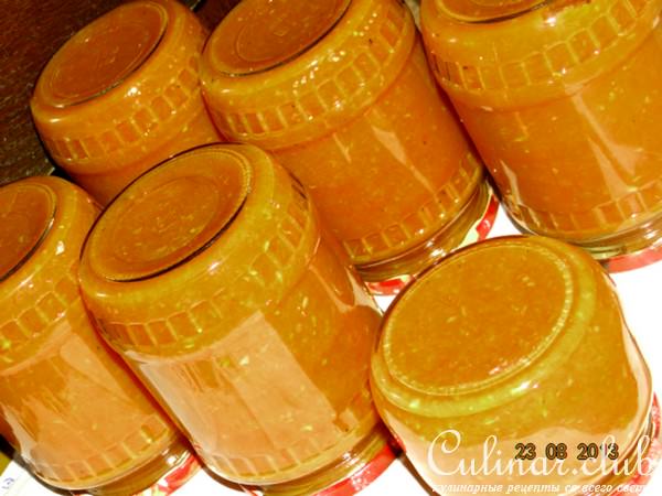 Икра кабачково-баклажанная (вариант)