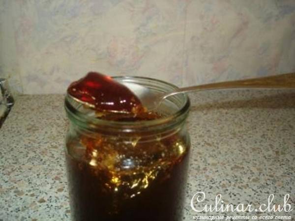 Желе из яблочных остатков