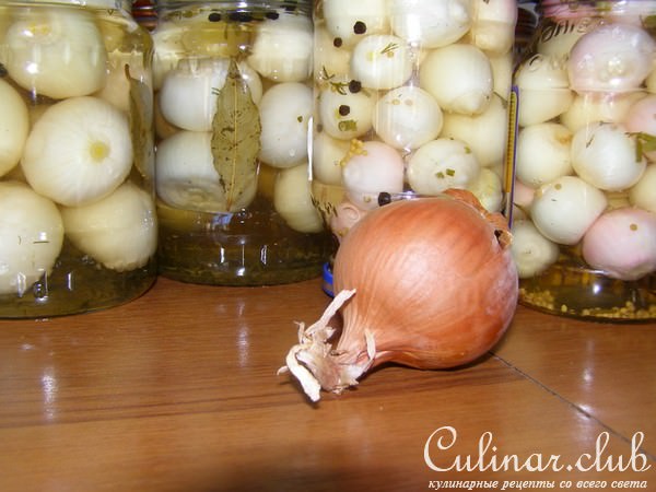 Маринованный лук (вариант)