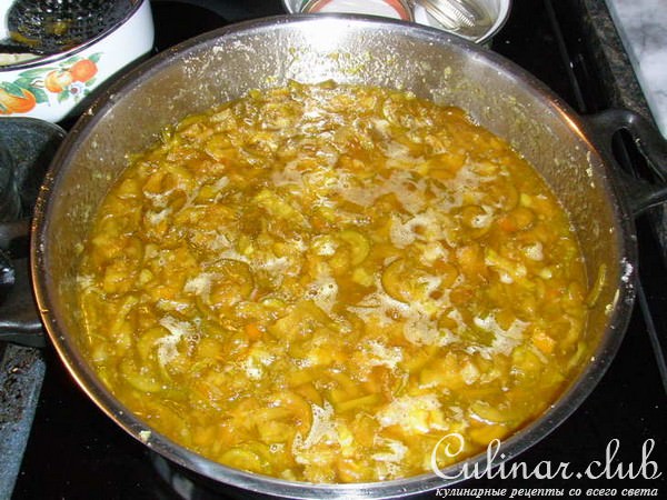 Варенье из кабачков