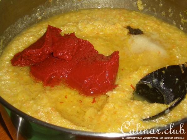 Кабачковая икра по-советски.