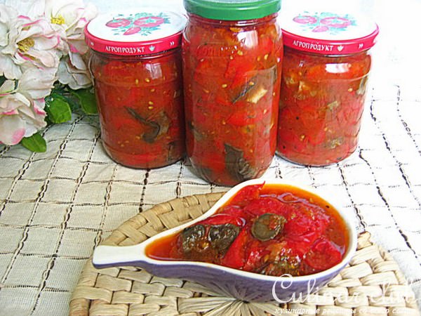 Лечо с грибами (мультиварка)